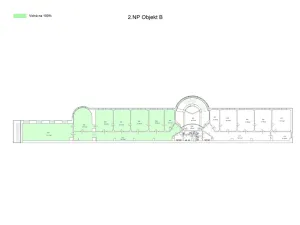 Pronájem kanceláře, Praha - Karlín, Prvního pluku, 239 m2