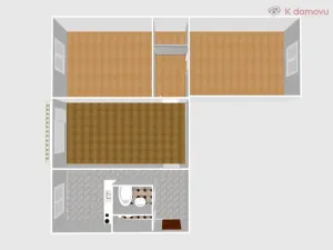 Prodej bytu 3+1, Přerov - Přerov I-Město, Želatovská, 72 m2