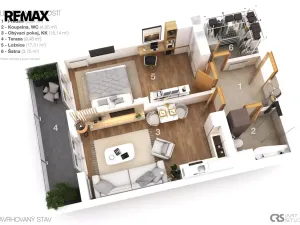 Prodej bytu 2+kk, Praha - Štěrboholy, Andersenova, 52 m2