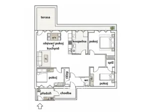 Pronájem rodinného domu, Benešov, Neumannova, 100 m2