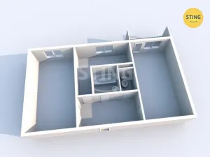 Pronájem bytu 2+1, Ostrava - Poruba, 52 m2