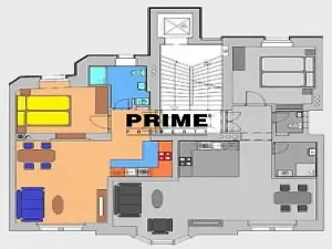 Pronájem bytu 2+kk, Praha - Vinohrady, Na Kozačce, 48 m2