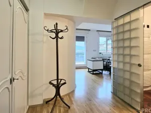 Pronájem bytu 2+kk, Praha, Masarykovo nábřeží, 51 m2