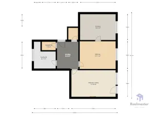 Prodej bytu 3+1, Ústí nad Labem - Krásné Březno, U Pivovarské zahrady, 82 m2