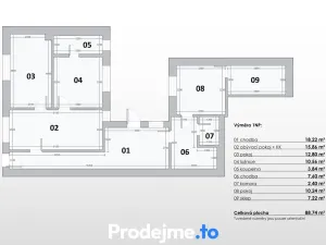 Prodej rodinného domu, Mohelno, 125 m2