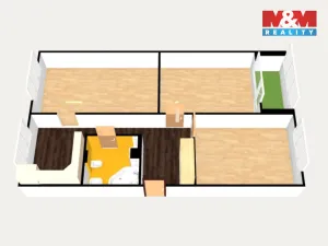 Prodej bytu 3+1, Karlovy Vary - Rybáře, U Koupaliště, 84 m2