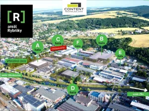 Pronájem výrobních prostor, Zlín, Rybníky V, 2200 m2