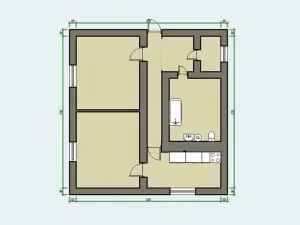 Pronájem bytu 2+1, Lanškroun, Zborovská, 57 m2