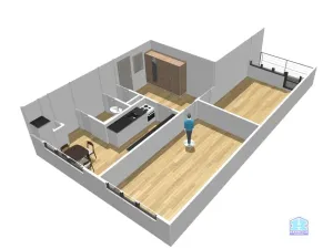 Pronájem bytu 2+1, Plzeň - Skvrňany, Terezie Brzkové, 63 m2