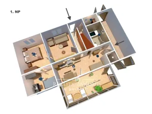 Prodej rodinného domu, Broumov - Kolonie 5.května, Malá kolonie, 110 m2