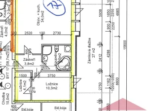 Prodej bytu 3+kk, Dlouhá Ves, 59 m2
