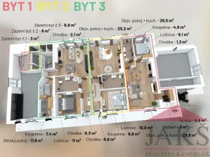 Prodej bytu 5+1, Dlouhá Ves, 118 m2