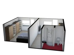 Pronájem bytu 1+1, Písek, nábřeží 1. máje, 36 m2