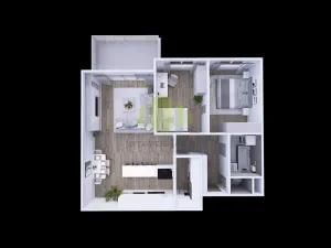 Pronájem bytu 3+kk, Olomouc, Topolová, 78 m2