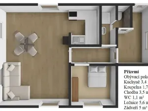Prodej rodinného domu, Třebotov, Na Potoce, 107 m2