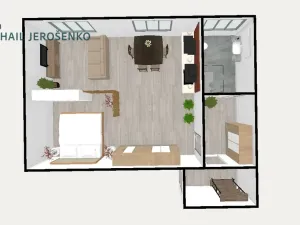 Prodej bytu 1+kk, Nučice, 59 m2