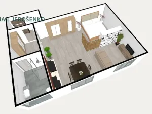 Prodej bytu 1+kk, Nučice, 59 m2