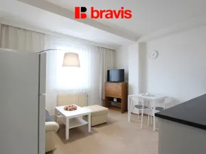 Pronájem bytu 2+kk, Brno - Štýřice, Táborského nábřeží, 40 m2