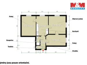 Pronájem bytu 3+1, Praha - Libeň, Prosecká, 80 m2