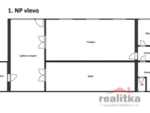 Prodej obchodního prostoru, Opava - Jaktař, Přemyslovců, 525 m2