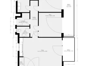 Pronájem bytu 3+kk, Brno - Horní Heršpice, Řepova, 97 m2