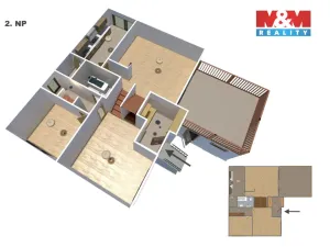 Prodej rodinného domu, Horní Branná, 300 m2