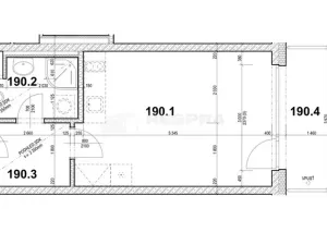 Pronájem bytu 1+kk, Praha - Hloubětín, U Elektry, 33 m2