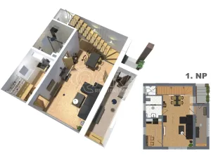 Prodej chaty, Černé Voděrady, Havírna, 129 m2