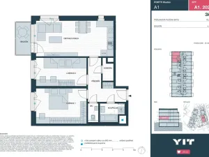Prodej bytu 3+kk, Kladno, Ke stadionu, 75 m2