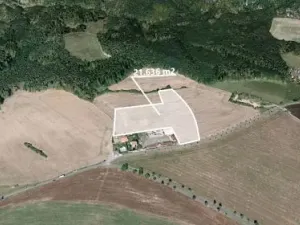 Prodej podílu pole, Davle, 7212 m2