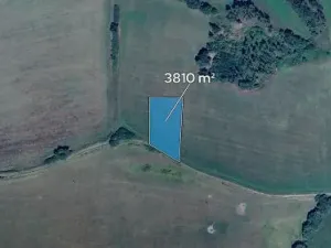 Prodej podílu pole, Čestice, 952 m2