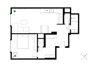 Prodej bytu 2+kk, Praha - Vršovice, Ruská, 54 m2