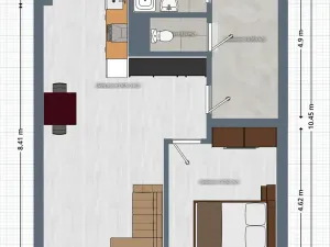 Prodej bytu 2+kk, Praha - Bohnice, Zelenohorská, 43 m2