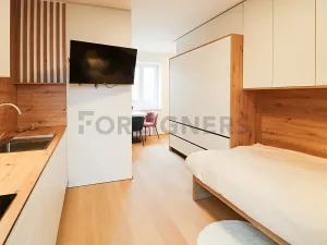 Pronájem bytu 1+kk, Brno, Cyrilská, 23 m2