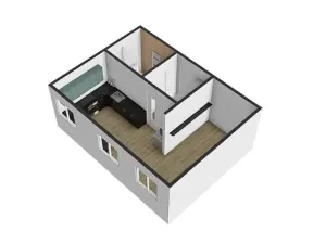 Pronájem bytu 1+kk, Brno, Tkalcovská, 32 m2