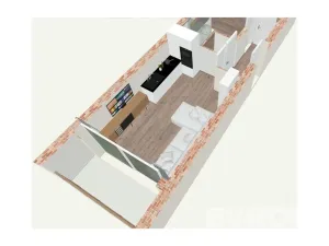 Prodej bytu 2+kk, Jiřetín pod Bukovou, 41 m2