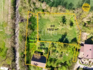 Prodej pozemku pro bydlení, Kly - Záboří, 2480 m2