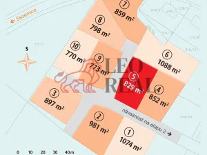 Prodej pozemku pro bydlení, Býšť, 829 m2