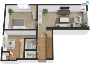 Prodej bytu 2+1, Kynšperk nad Ohří, Jana Nerudy, 52 m2