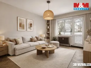 Prodej bytu 3+1, Chomutov, Mostecká, 61 m2