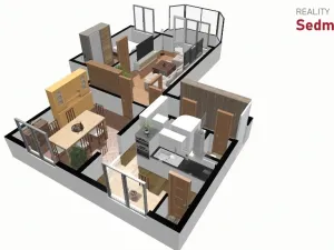Prodej bytu 3+1, Žďár nad Sázavou, Nezvalova, 67 m2