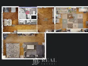 Prodej bytu 2+1, Jirkov, Pod Přivaděčem, 62 m2