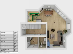 Prodej rodinného domu, Běrunice, Spojovací, 140 m2