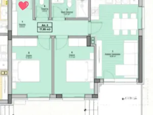 Prodej bytu 3+kk, Nesebar, Bulharsko, 78 m2