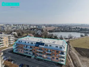 Pronájem bytu 2+kk, Olomouc - Slavonín, Topolová, 53 m2