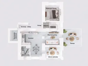 Prodej rodinného domu, Horní Kruty, 162 m2