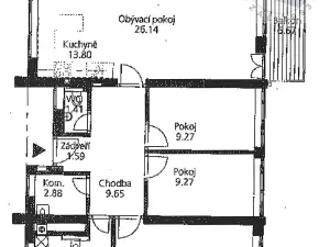 Prodej bytu 4+kk, Praha - Liboc, U stanice, 96 m2