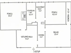 Prodej chalupy, Zálesí, 113 m2