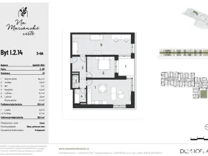 Pronájem bytu 3+kk, Brandýs nad Labem-Stará Boleslav, Dřevčická, 87 m2