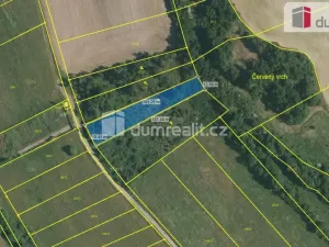 Prodej komerčního pozemku, Úsilné, 1632 m2